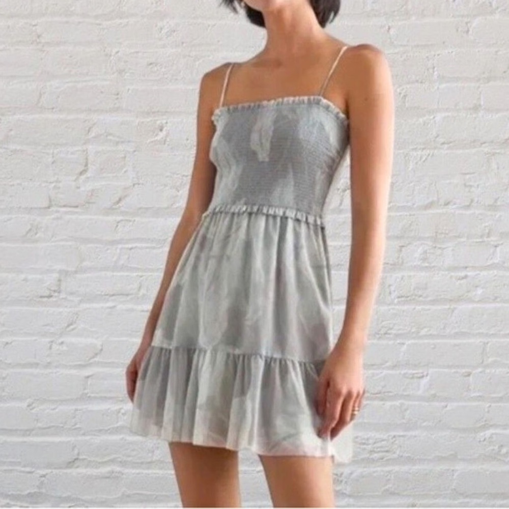 Wilfred Catamaran Tiered Mini Dress
